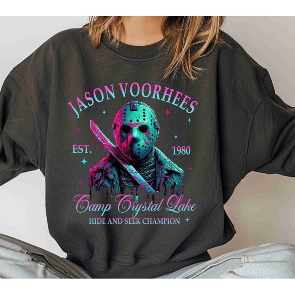 Friday the 13th Jason‎ Voorhees  Sweatshirt  Unisex adult Halloween Large